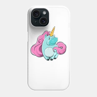 Funny unicorn Phone Case