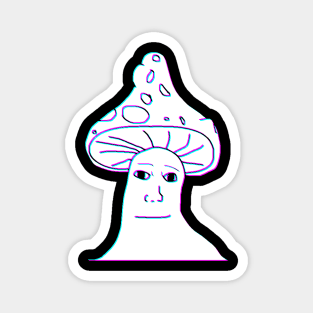 Mushroom Wojak / Shrigma Male Magnet