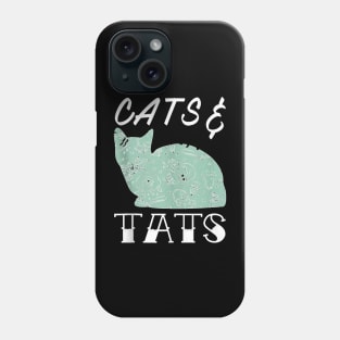 Cats And Ats, Cat Lover Gift Phone Case