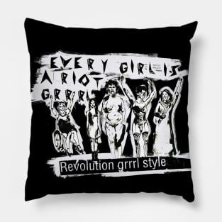 Riot Grrrl Pillow