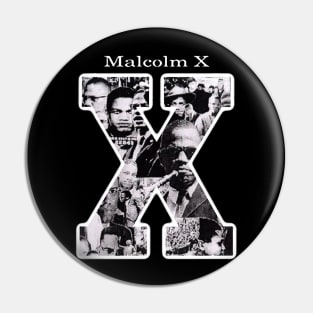 Malcolm X Pin