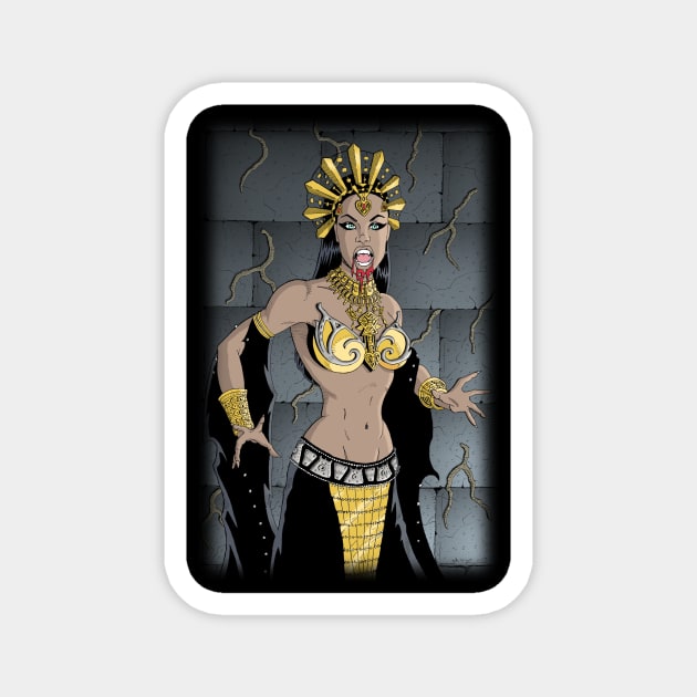 Queen Akasha Magnet by ArtbyMyz