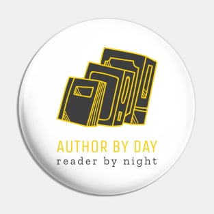 author by day reader by night Pin