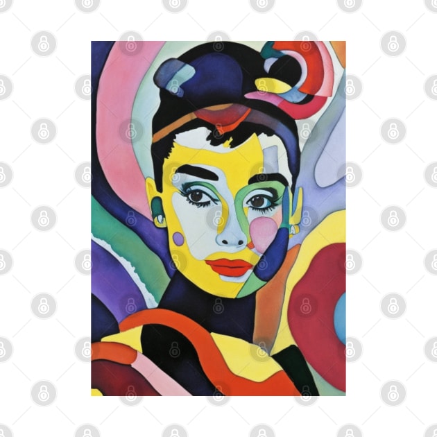 Audrey Hepburn by AbstractPlace