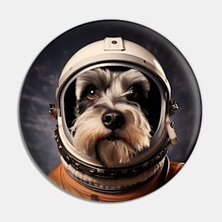 Astro Dog - Miniature Schnauzer Pin