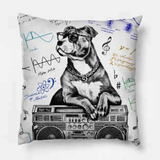 Music Science Dog W Pillow