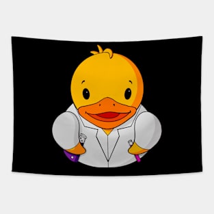 Scientist Rubber Duck Tapestry