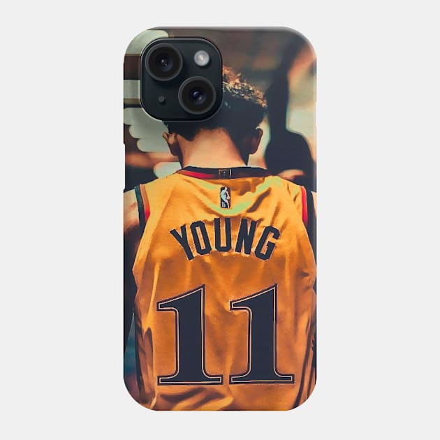 Trae Young HD Phone Case by Playful Creatives