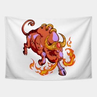 Fire Bullz Tapestry