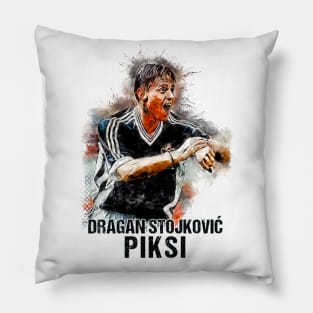 Dragan Stojkovic PIKSI A Tribute to the LEGEND Pillow