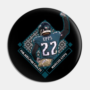 MARCUS EPPS PHILADELPHIA EAGLES Pin