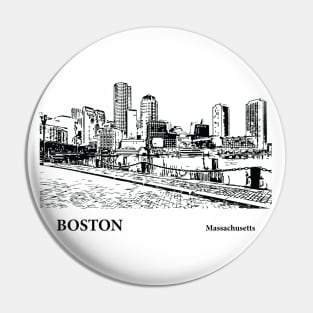 Boston - Massachusetts Pin