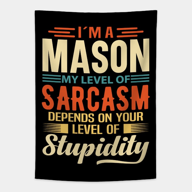 I'm A Mason Tapestry by Stay Weird