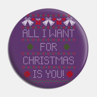 All I Want For Christmas Is You Pin