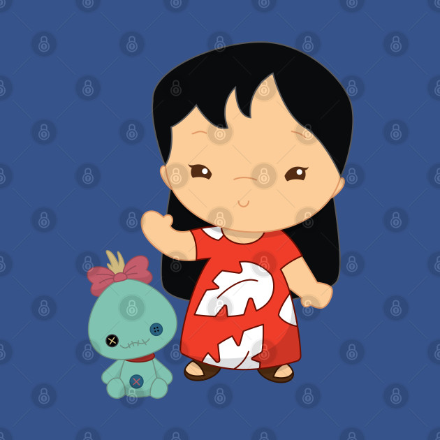 Discover Miss Scrump & Lilo - Disney Character - T-Shirt