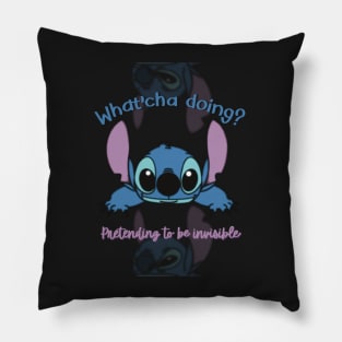 Stitch… What’cha doing? Pillow