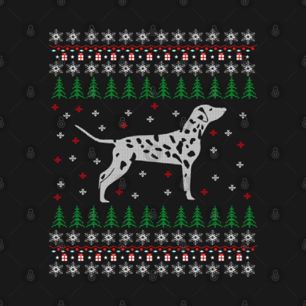 Dalmatian Ugly Christmas Sweater Gift by uglygiftideas