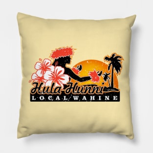 Local Wahine Hula Hunni Pillow