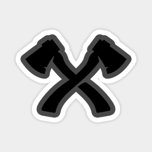 Ax Emblem Magnet