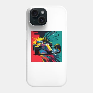 Race Car Pop 2 Phone Case