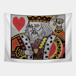 Leonardo Dicaprio laughing meme (King Card) Tapestry