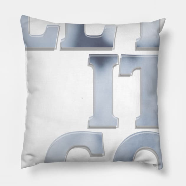 LET IT GO Pillow by afternoontees