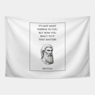 Epictetus Quote Tapestry