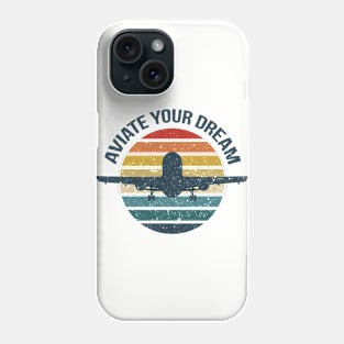 aviate your dream Phone Case