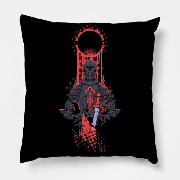 A real And Proud Knight Pillow by JFDesign123