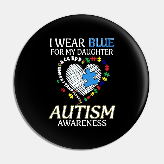 I Wear Blue For My Granddaughter Autism Awareness Accept Understand Love Shirt I Wear Blue For My Granddaughter Autism Awareness Accept Understand Love Shirt Pin by Kelley Clothing