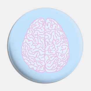 Pastel Brain Pin