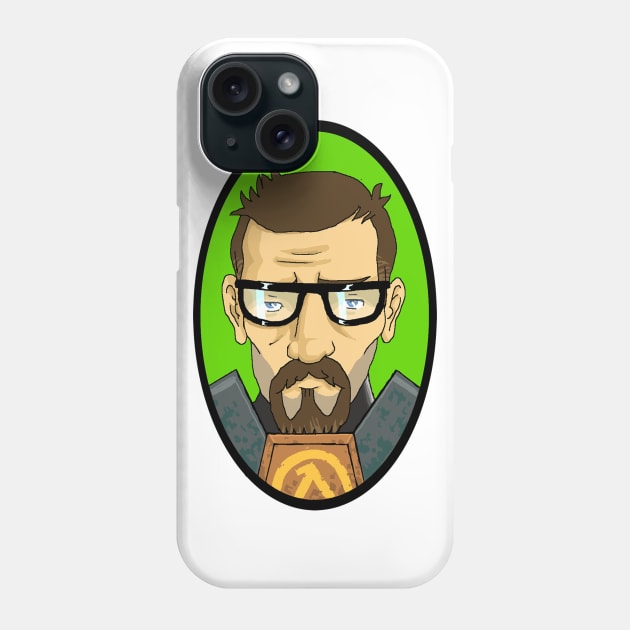 Half Life Gordon Freeman Phone Case by artNpop