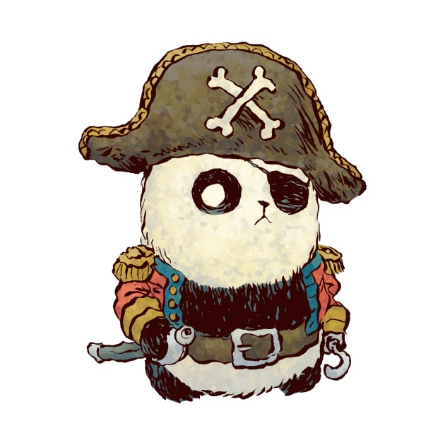 Panda Pirate by jesse.lonergan