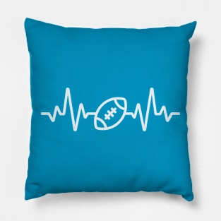 Detroit Football Pillow