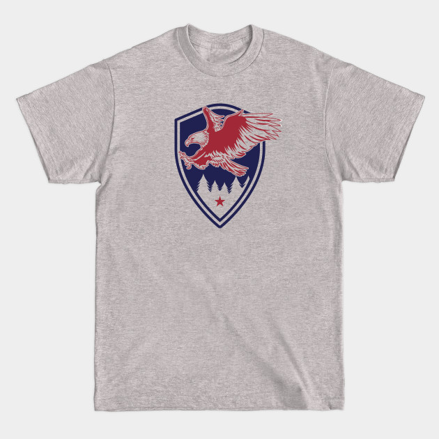 Patriotic American Bald Eagle USA Shield - Bald Eagle - T-Shirt Patriotic American Bald Eagle USA Shield - Bald Eagle - T-Shirt