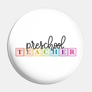 preschool teacher Pin