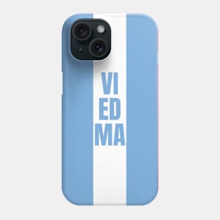 Viedma in Argentina Flag Colors Vertical Phone Case