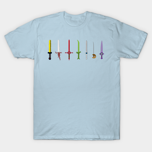 Finn's Swords - Adventure Time - T-Shirt