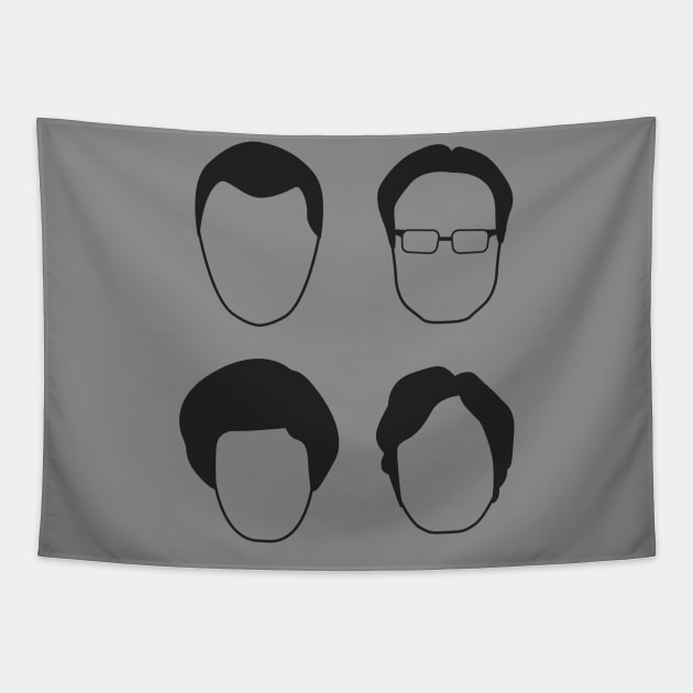 TBBT Tapestry by GrayArt