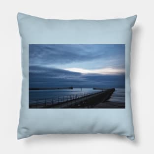 Bonny Blue Blyth Pillow