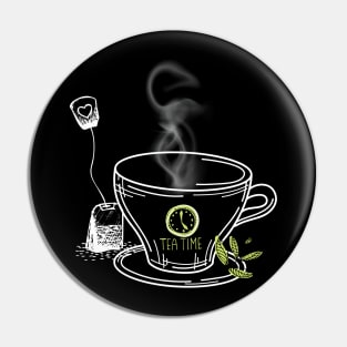 Tea time Pin