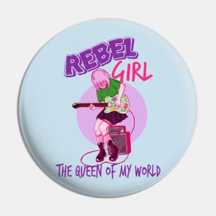 Rebel Girl Pin
