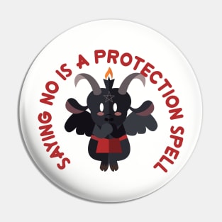 saying no is a protection spell Pin