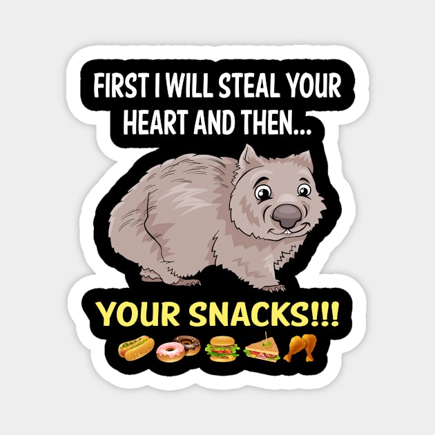 Steal Heart Wombat 02 Magnet by blakelan128