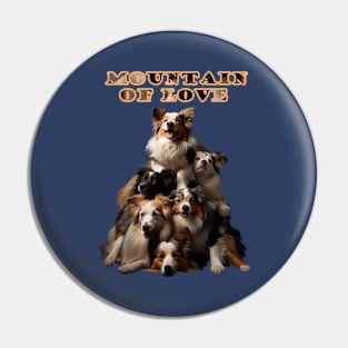 Dogs - Mountain of Love Pin