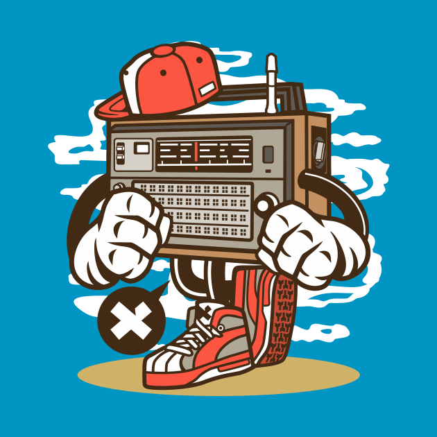 Old school radio by Superfunky