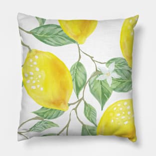 Vintage Lemons Pillow