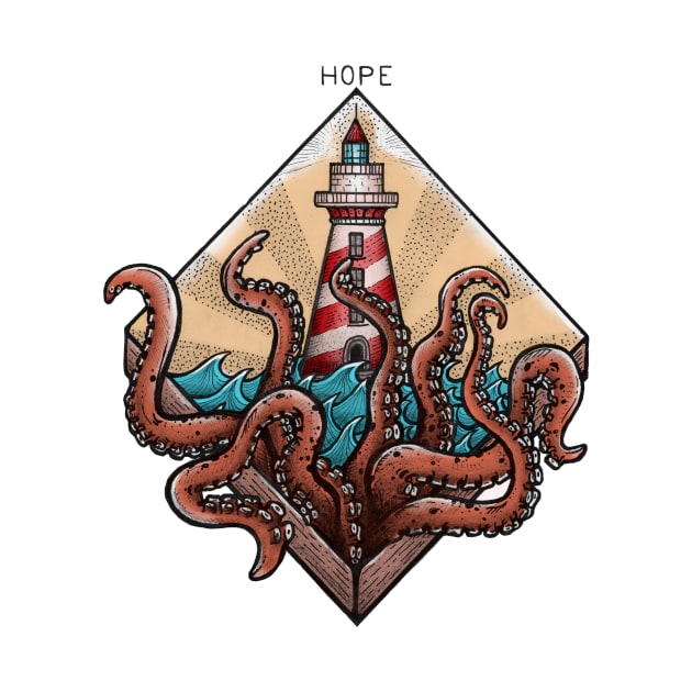 The Hope LightHouse by MAKO TEE