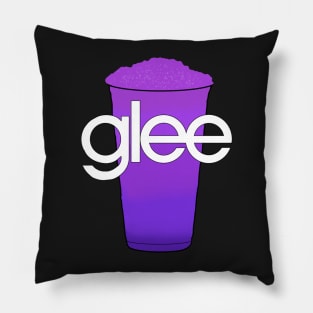 Glee Slushie Fanart Purple Pillow