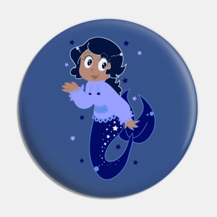 Star Mermaid Pin